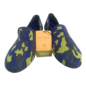 Serra Navy Olive Camo Loafers Recycled Materials 703516 Aldi Shoes Sz 8 NWT